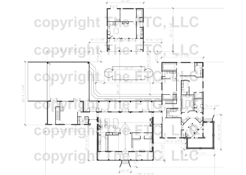 D:\TheFTC\Projects\Addition and Renovations for Bill Dixon and Jennifer Downey\Sheets\A-102 First Floor - New Floor Plan A-101 