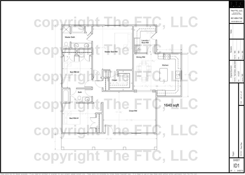 D:\TheFTC\Projects\Addition and Renovations for Bill Dixon and Jennifer Downey\Sheets\A-102 First Floor - New Floor Plan A-101 